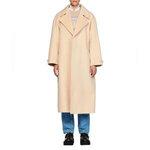 Sandy Wool Belted Coat